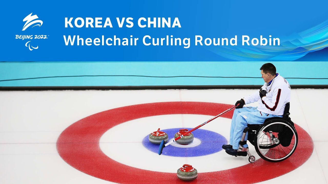 Korea vs China | Wheelchair Curling Round Robin | Day 3 | Beijing 2022 Paralympic Winter Games