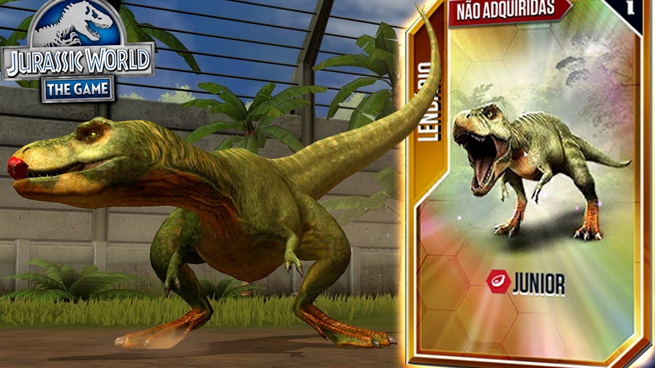 Eu JÁ Consegui o JUNIOR! (NOVO PASSE) JURASSIC WORLD