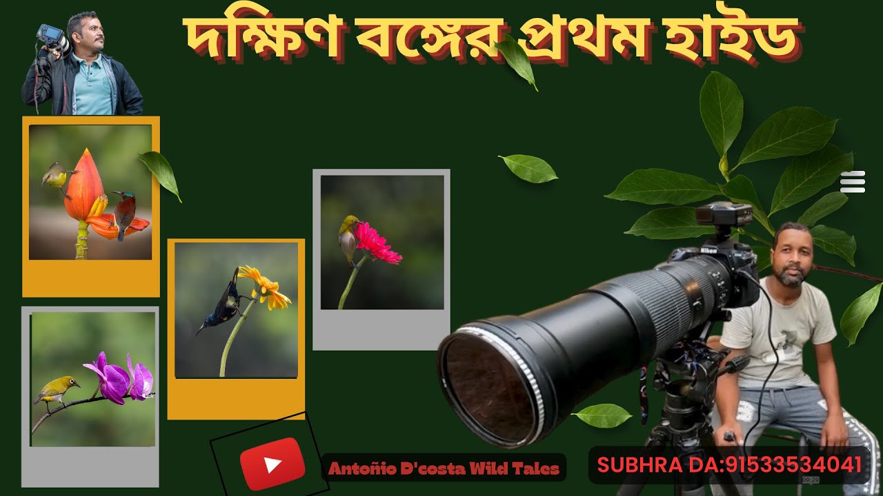 দক্ষিণবঙ্গের প্রথম হাইড।দক্ষিণবঙ্গের একমাত্র হাইড।The first hide of South Bengal|Hide photography