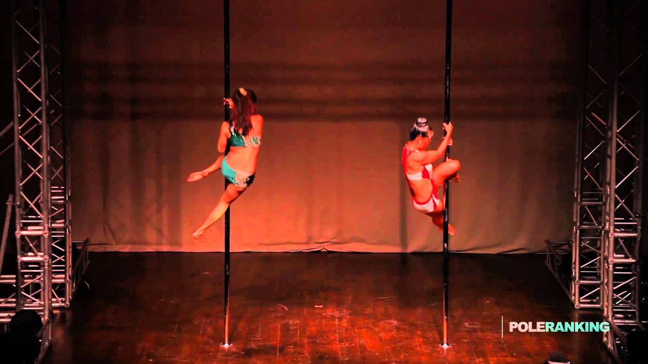 Kayleen Ortiz & Margaret Chua - SG Pole Challenge 2014