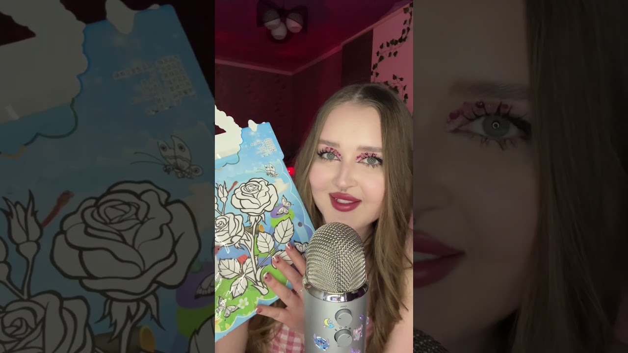 ASMR Обмен наклеечками 🧸 #asmr #асмр #звукирта #асмрвидео #asmrsleep