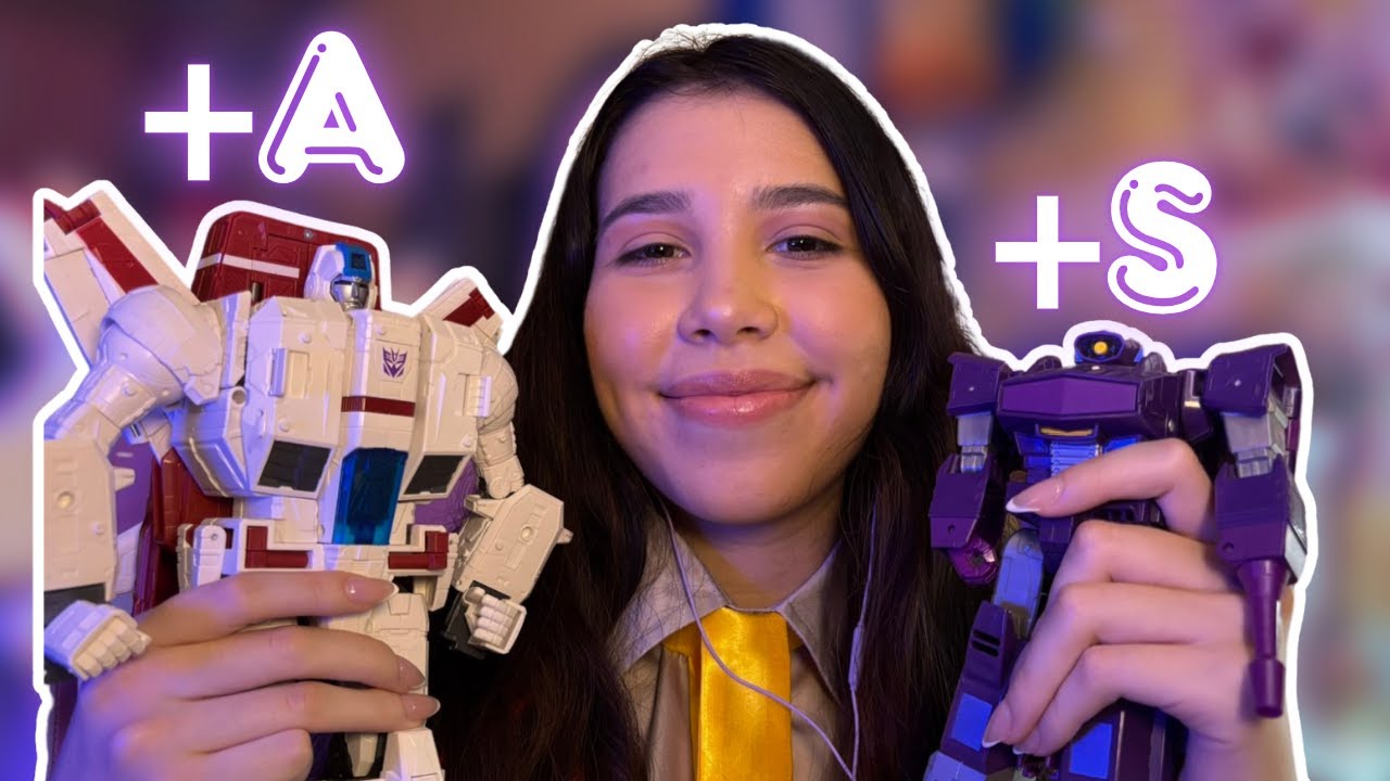 ASMR Ranking all my Transformer figures based on how good they sound