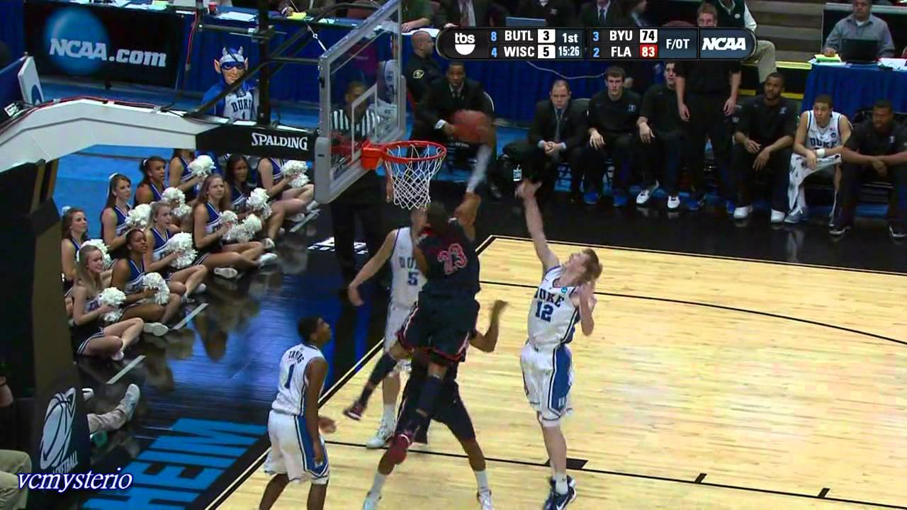 Derrick Williams 32pts vs. Duke (03.24.2011)- Power Put-Back Dunk + One-Handed Tomahawk!!