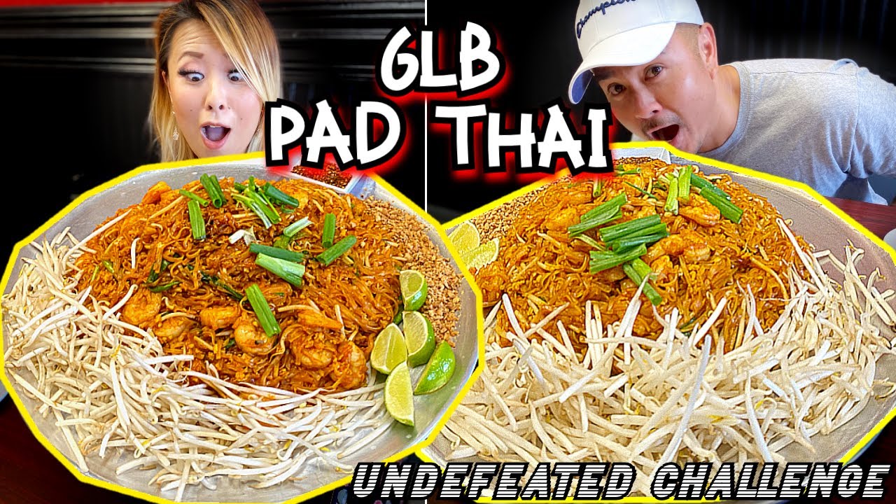 UNDEFEATED 6LB PAD THAI NOODLE CHALLENGE at Ocha in VEGAS!!!! ft. Pambansang Kolokoy #RainaisCrazy