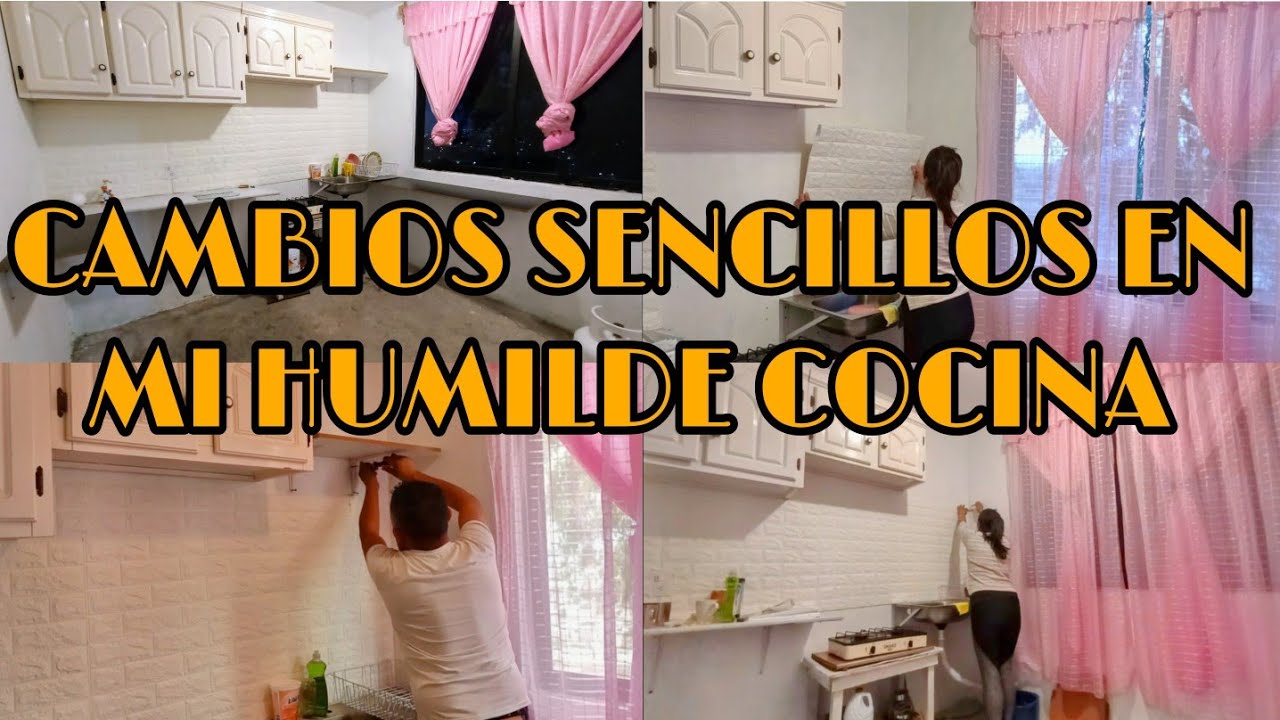 AS&Iacute; QUED&Oacute; MI HUMILDE COCINA DE MI CASA PROPIA 🏡 TRANSFORMACI&Oacute;N Y CAMBIOS SENCILLOS EN MI COCINA //
