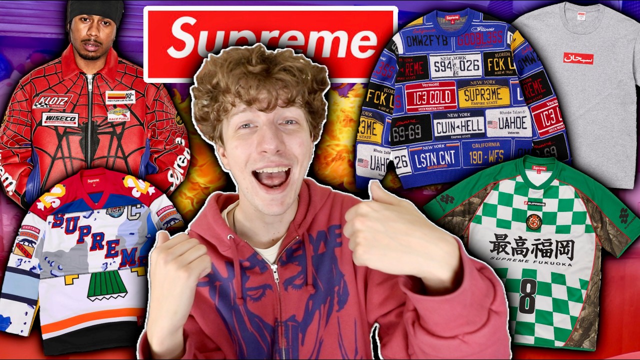 FREAKING OUT to Supreme S/S '26 Lookbook!