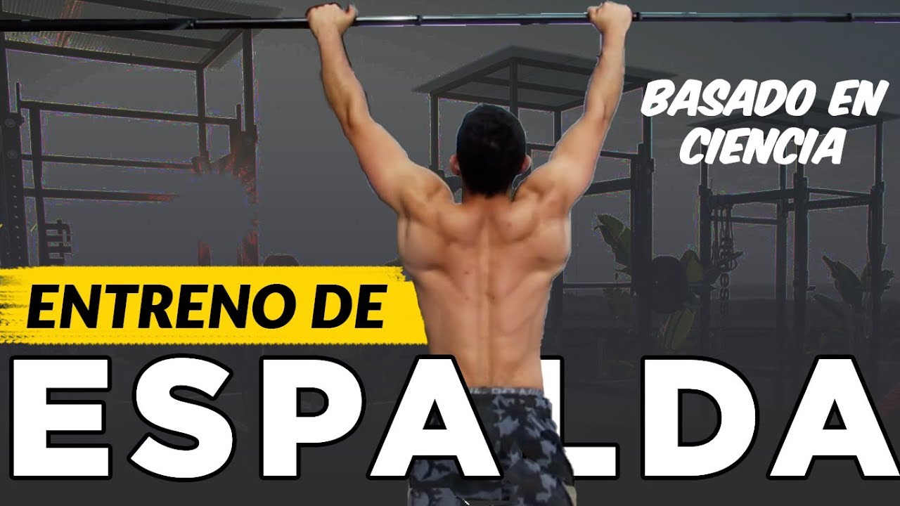 La MEJOR RUTINA de ESPALDA - CIENTÍFICAMENTE comprobada