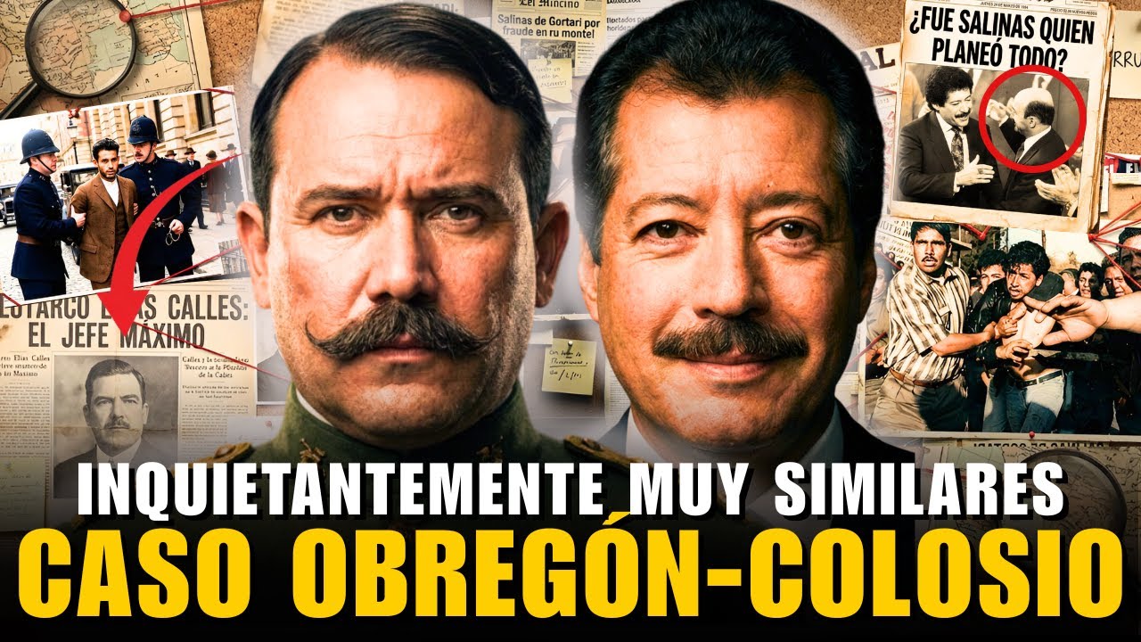 &iquest;COINCIDENCIA&hellip; o algo m&aacute;s? El ASESINATO de ALVARO OBREG&Oacute;N y su PARECIDO con el CASO COLOSIO 