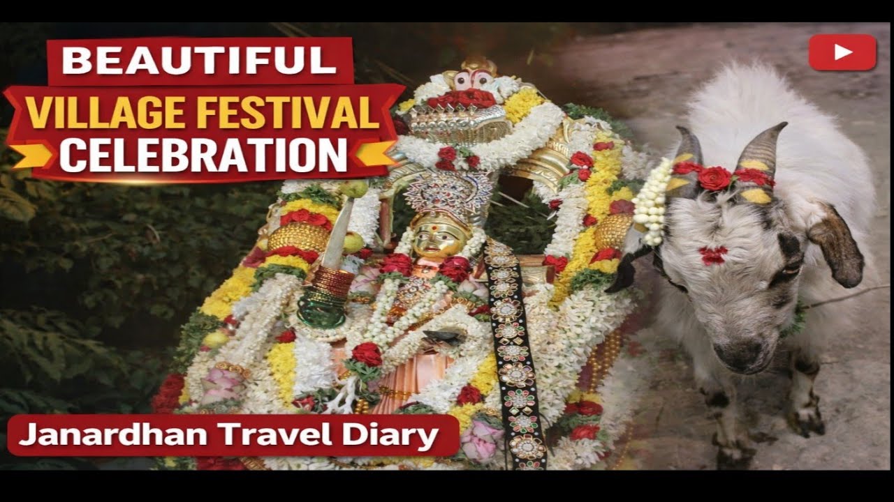 Traditional Village Festival | Real karnataka Village Celebration 🌾