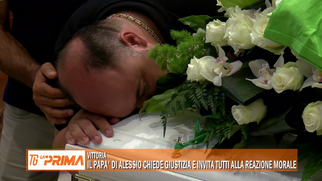 Il papà di Alessio chiede giustizia e invita tutti alla reazione morale