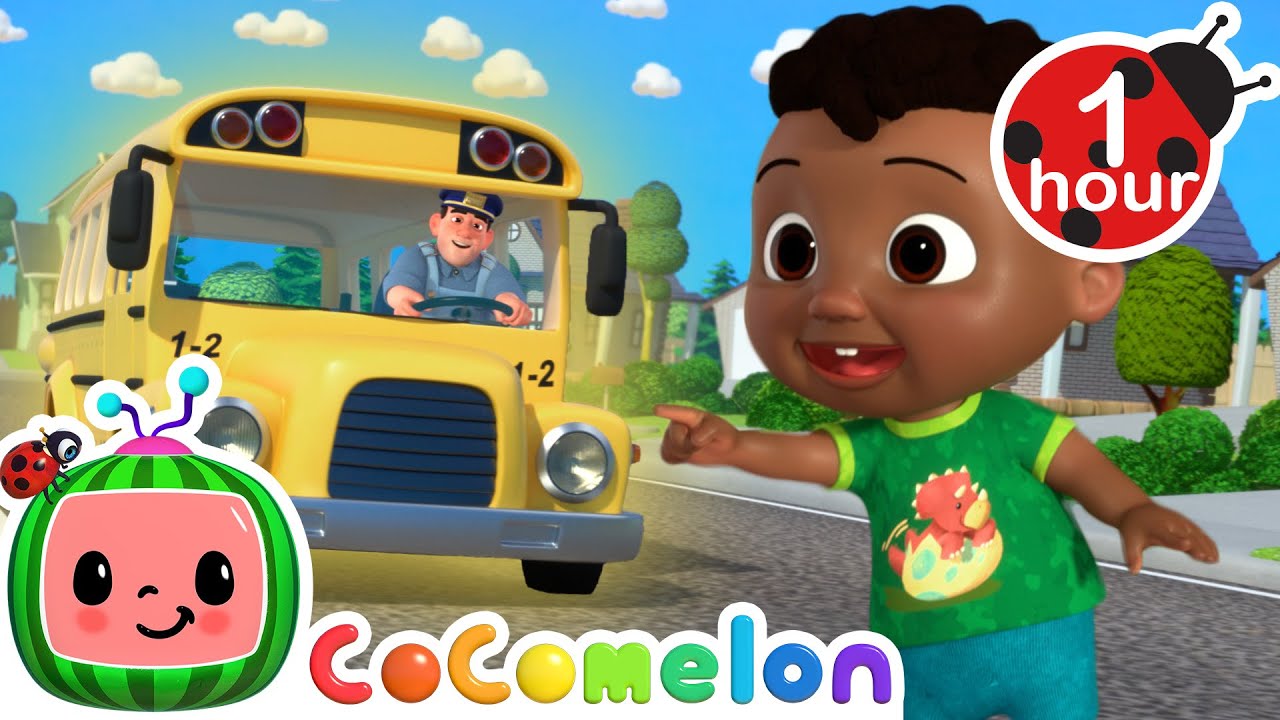 Cody's Wheels on the Bus 🚌 CoComelon It's Cody Time Nursery Rhymes and Kids Songs | After School
