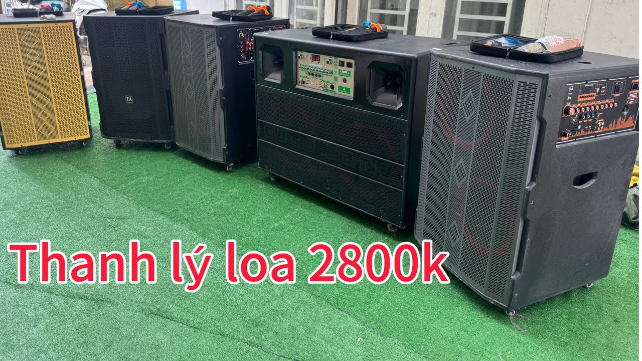Thanh lý loa kéo karaoke hát hay chống hú giá 2tr8 qua rẻ