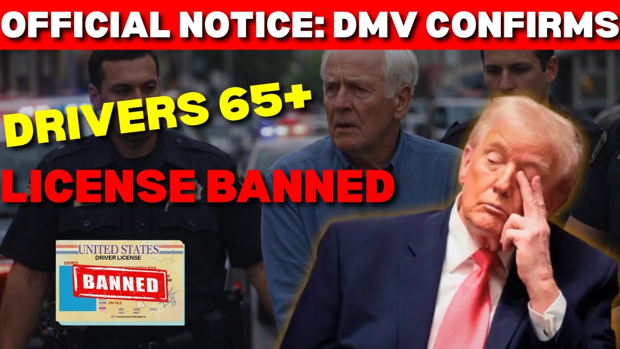 Official Notice: DMV Confirms 3 New Driving Rules for Drivers 65+ Across the U.S.