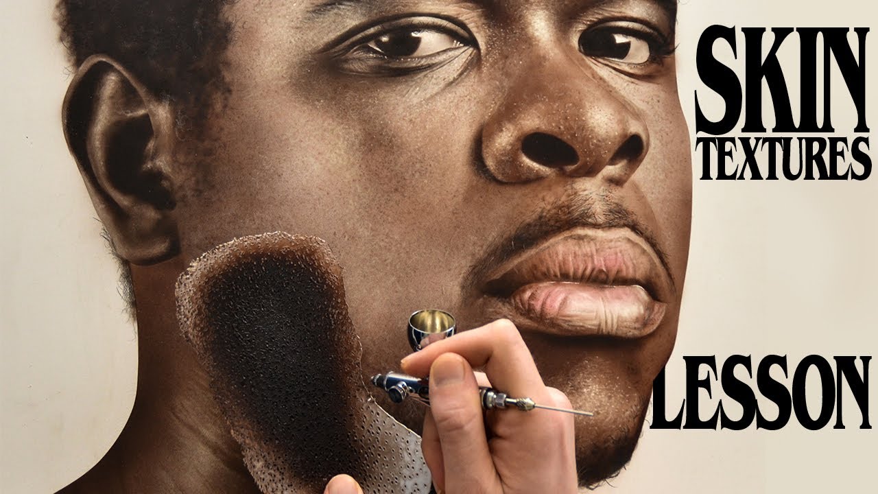 All About Skin Textures - Step by Step Painting Tutorial