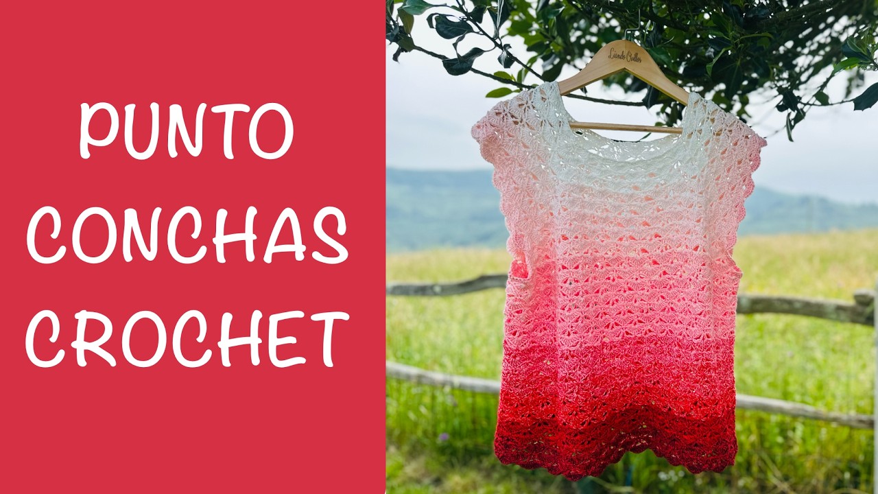 PUNTO CONCHAS CROCHET