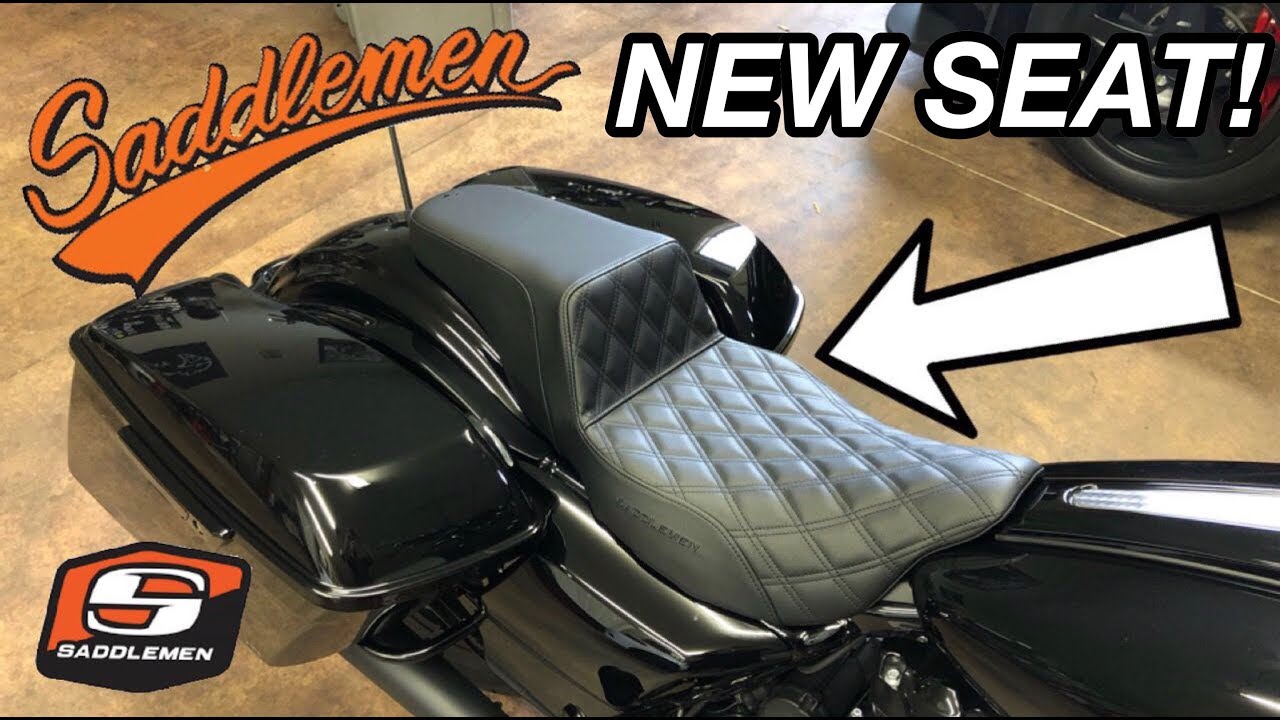 HARLEY DAVIDSON TOURING SADDLEMEN STEP UP SEAT INSTALL! *IN DEPTH REVIEW*