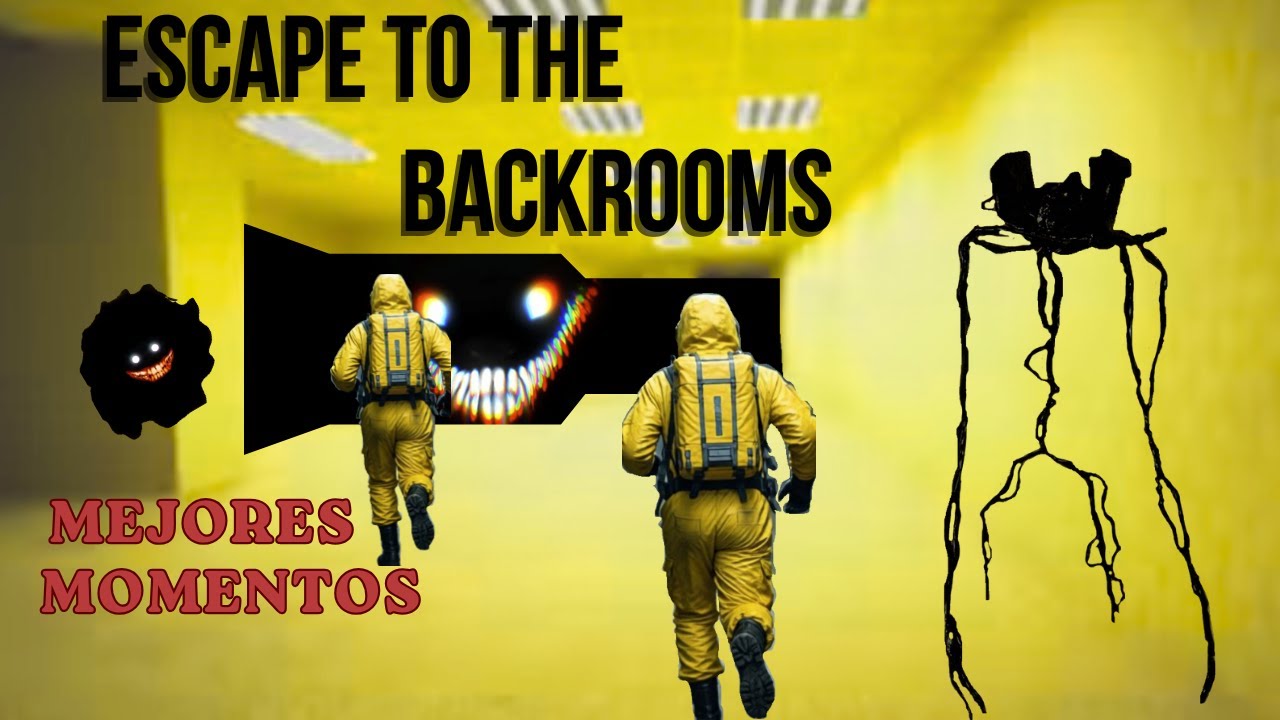 ESCAPE TO THE BACKROOMS I MEJORES MOMENTOS CON Alex