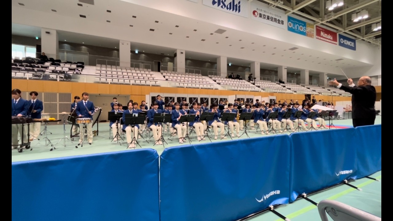 2024.11.26 習志野高校吹奏楽部 (全日本ボクシング選手権大会　開会式)
