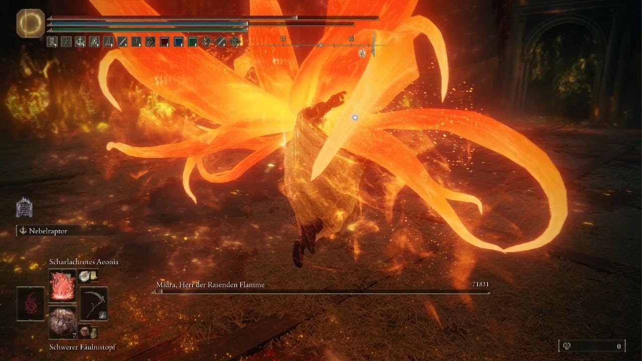NG7+ Midra Parry Rot Scythe