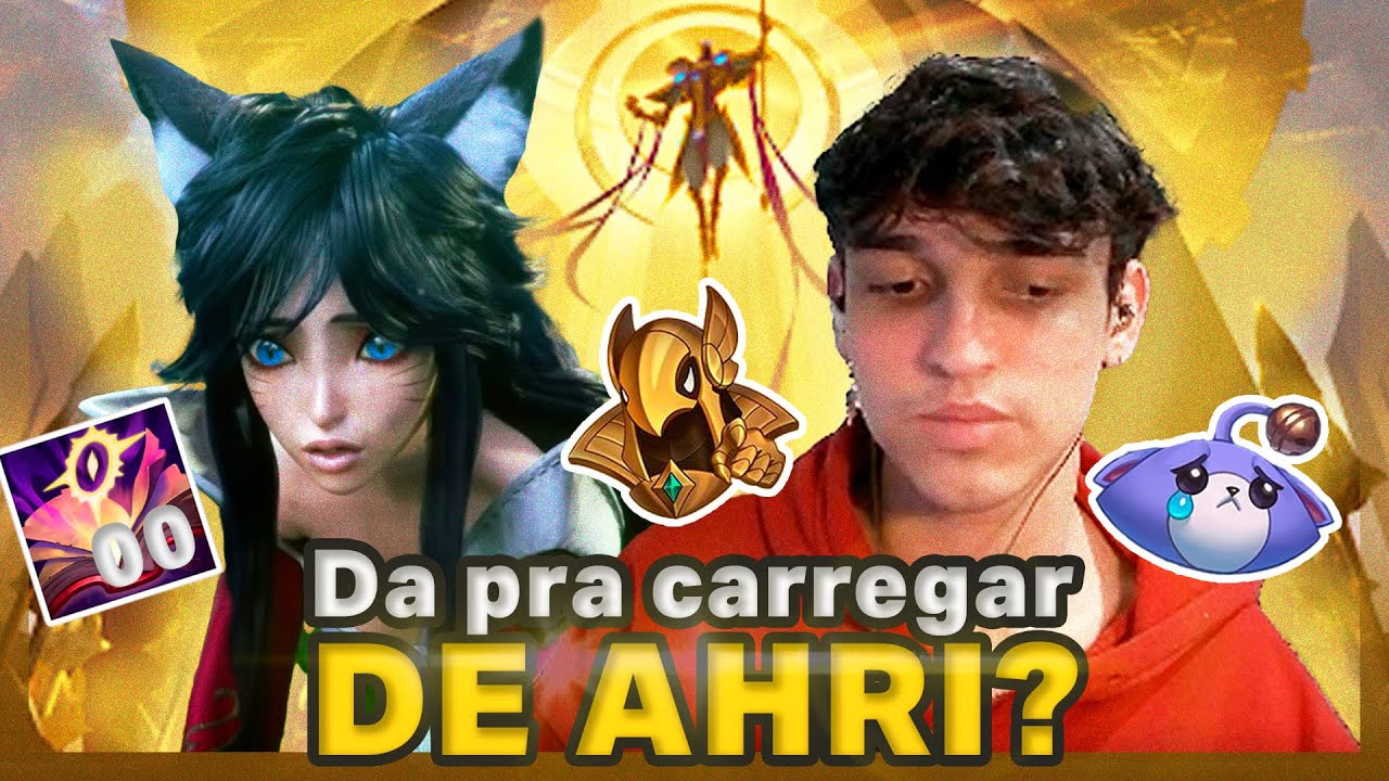 MINHA AHRI DA MUITO TRABALHO - League of Legends