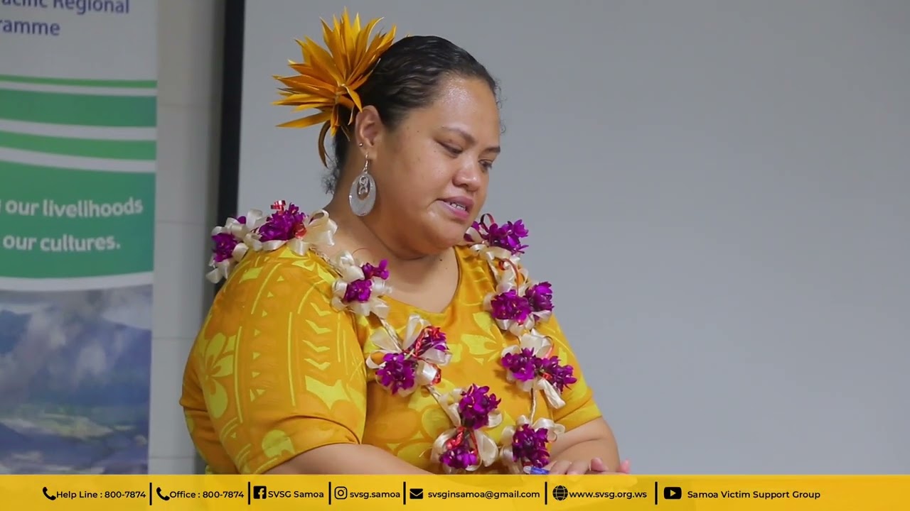 Maposua Tanya Toailoa | SVSG International Women’s Day Address with SPREP