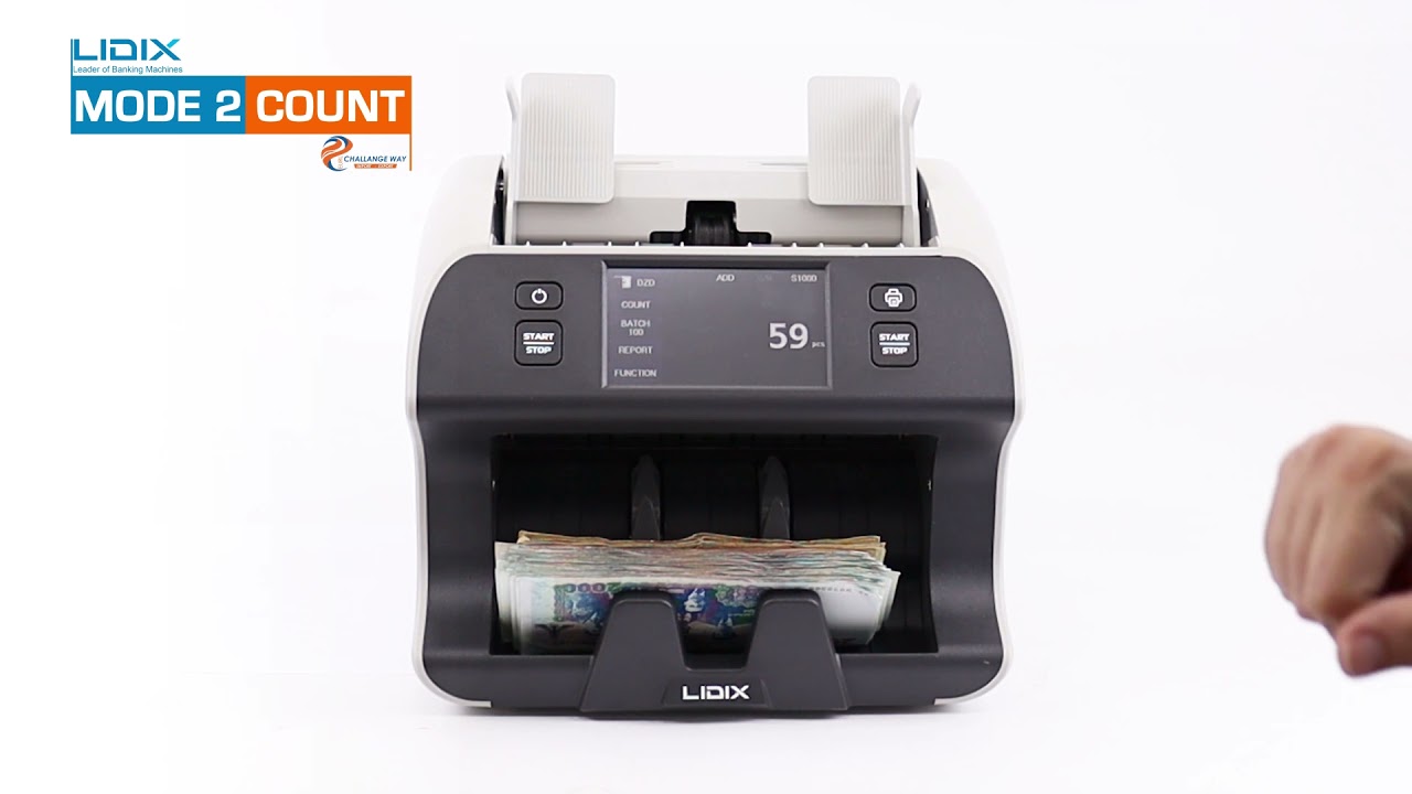 Compteusetrieuse de billets Pro Mono Poche LIDIX CL2