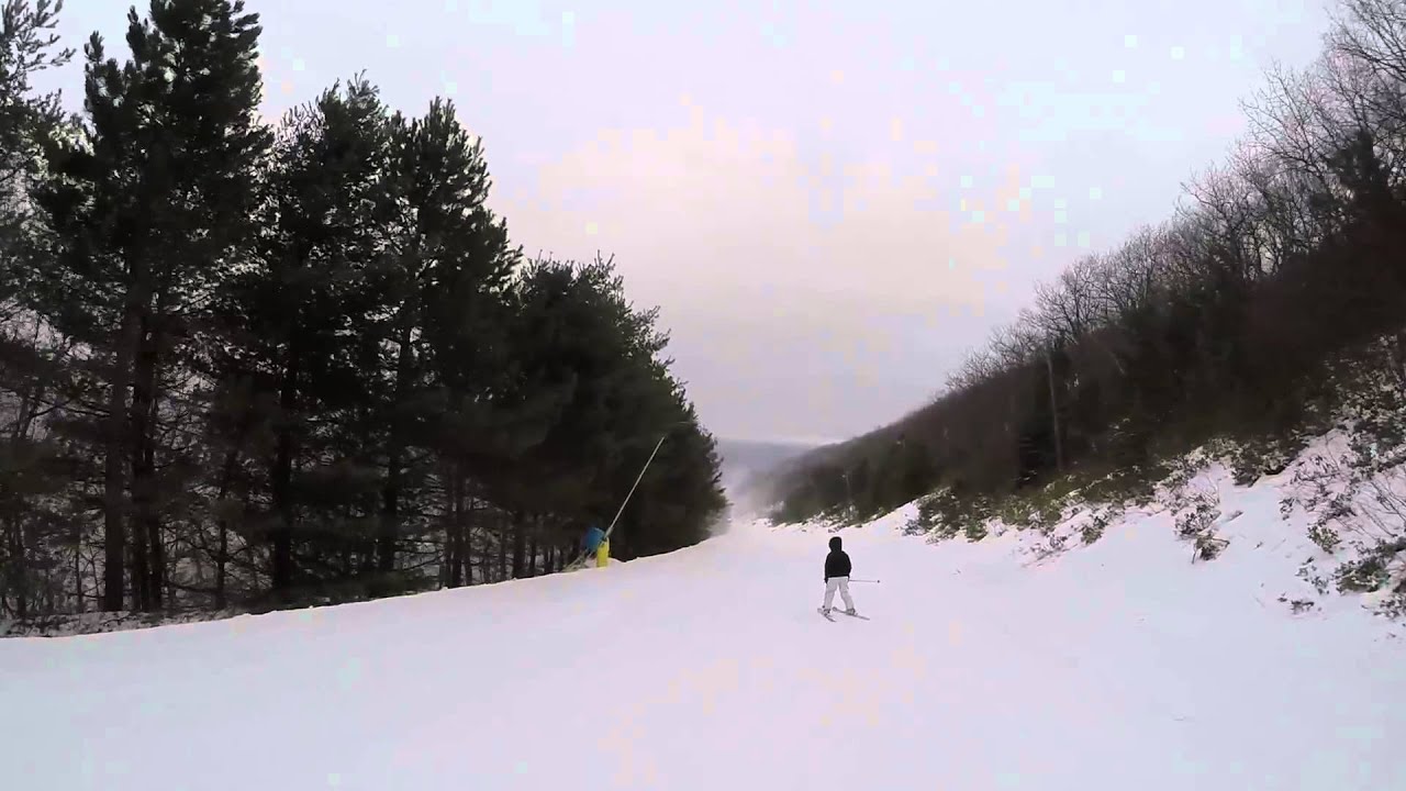 Camelback Mountain Skiing - Julius Caesar to Honeymoon