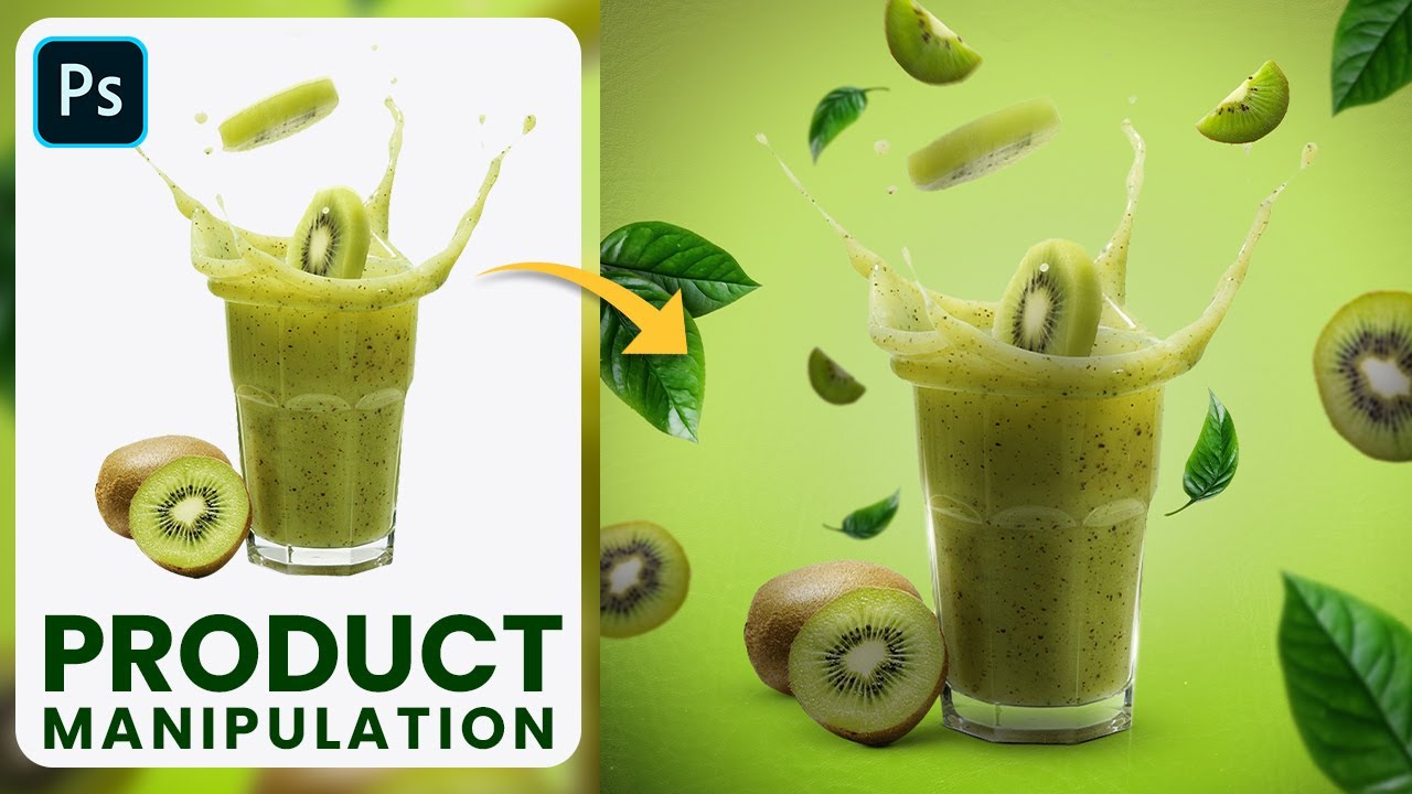 Product Manipulation Photoshop Tutorial | Turn Simple Photos into Eye-Catching Ads! 