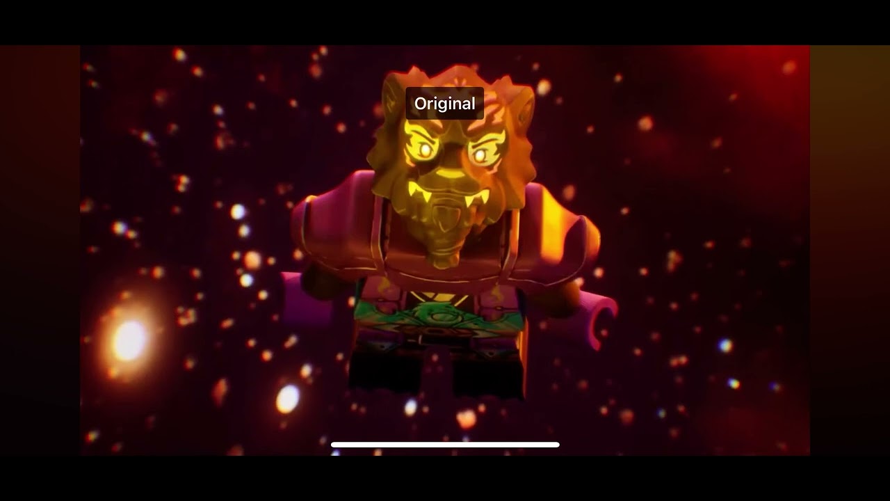 Lord Ras Master in his void in season 2 in Ninjago Dragon Rising￼ the red clouds tease look￼