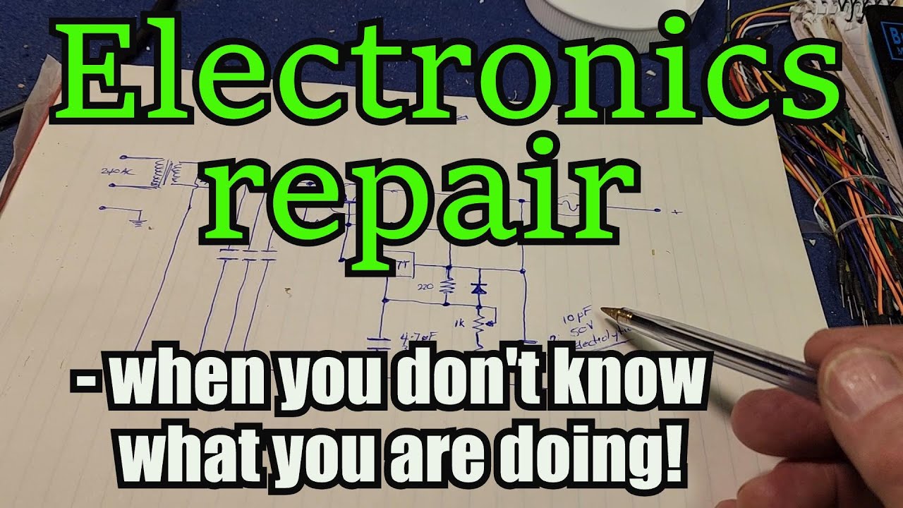 How to Fix a Panther 13.8V Regulated DC Power Supply. The Long Way! Learning Electronics on the Fly!