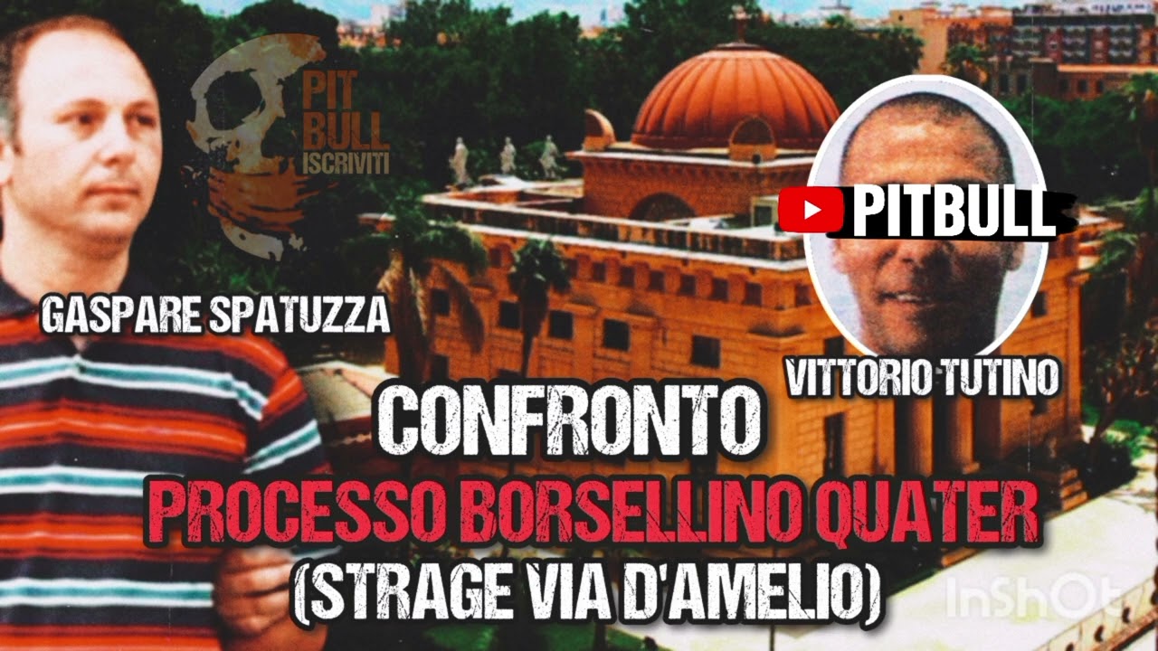 Confronto: Gaspare Spatuzza- Vittorio Tutino «Spatuzza Piange per la vecchia ex amicizia con tutino