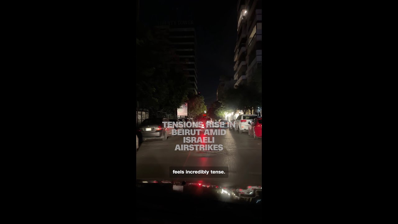 Analysis: Tensions rise in Beirut amid Israeli airstrikes