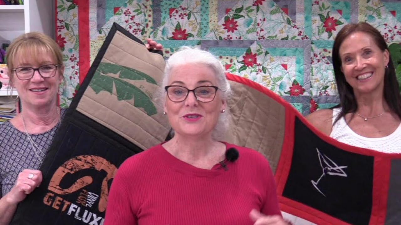 Making a T-shirt Quilt from a Kits means no extra materials are needed