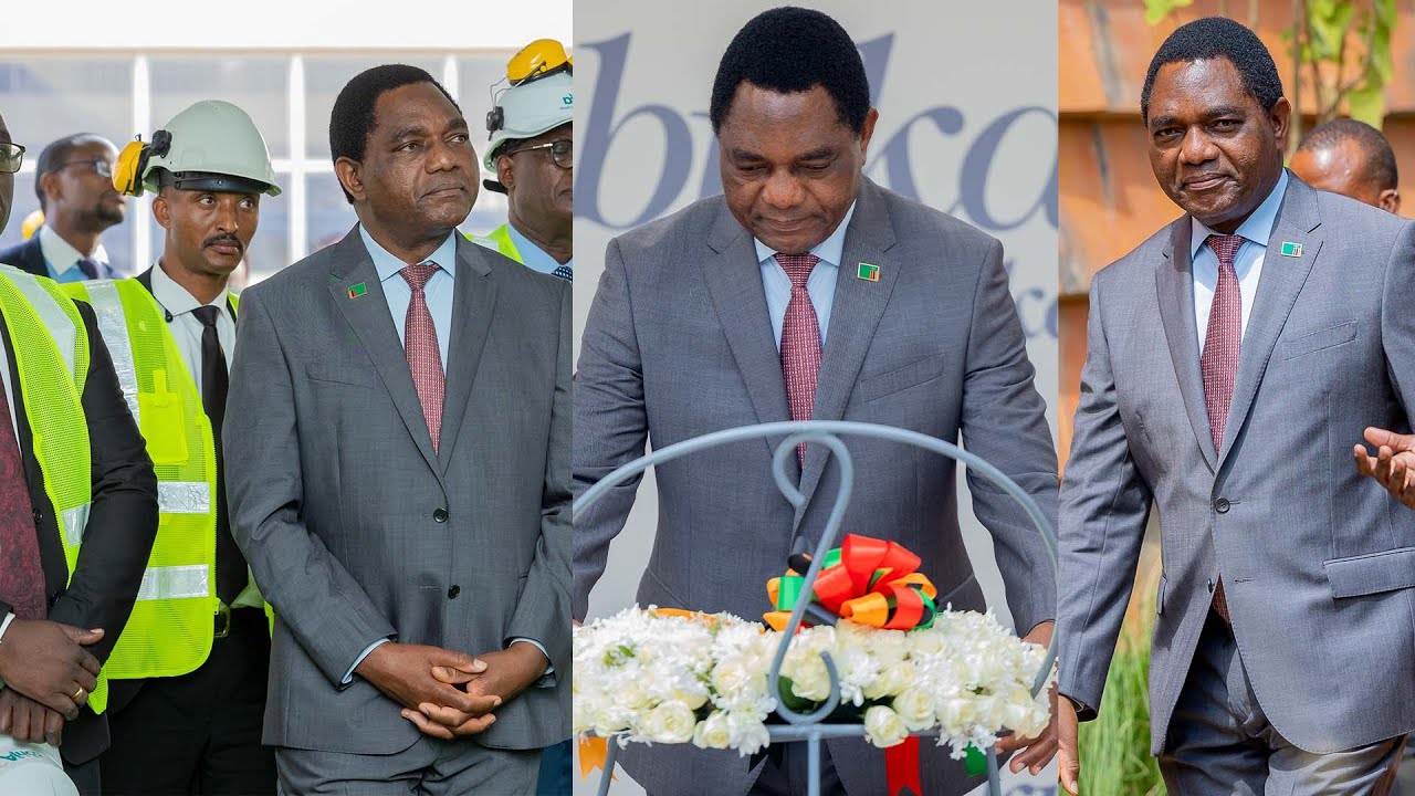 Ibyaranze umunsi wa kabiri w'uruzinduko rwa Perezida wa Zambia Hakainde Hichilema i Kigali