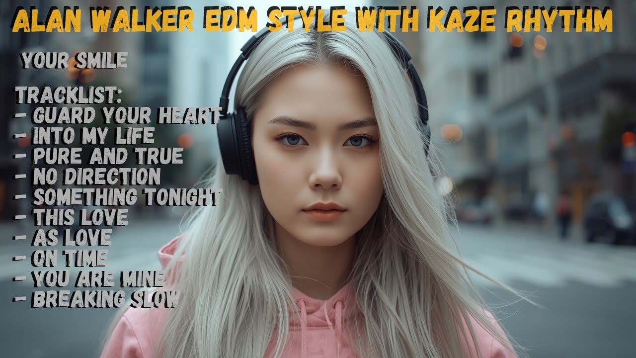 ALAN WALKER STYLE X KAZE RHYTHM || YOUR SMILE || EDM SONGS FULL ALBUM 2026