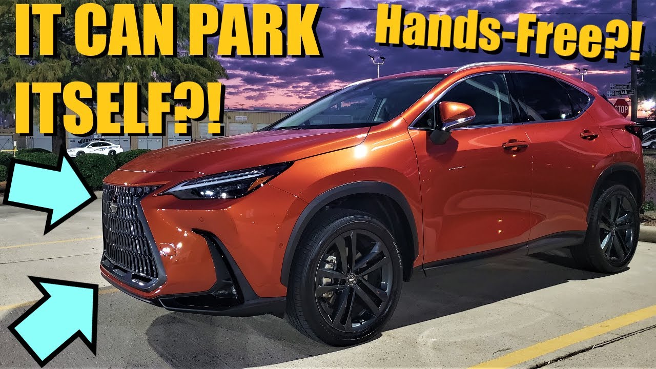 THIS LEXUS CAN PARK ITSELF HANDS-FREE?!