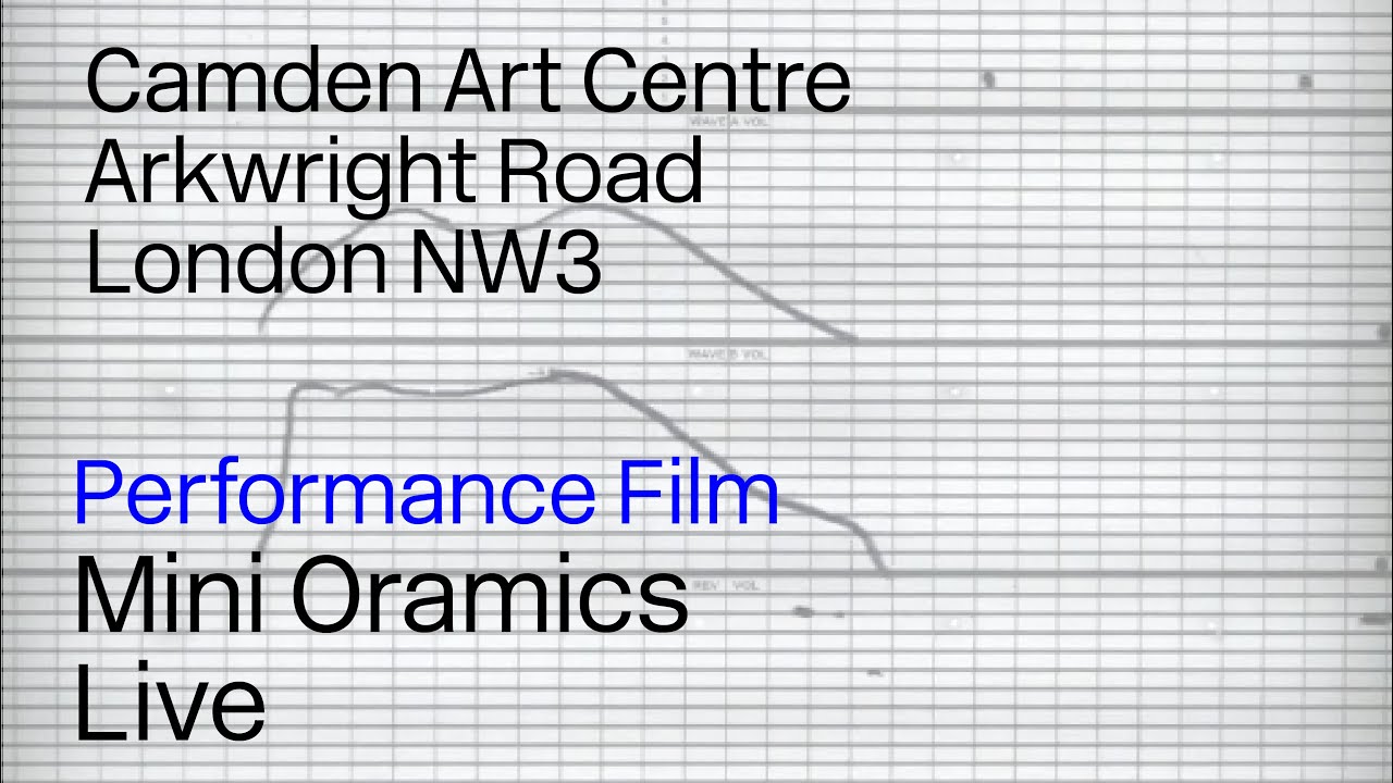 Mini Oramics live at Camden Arts Centre, 2018