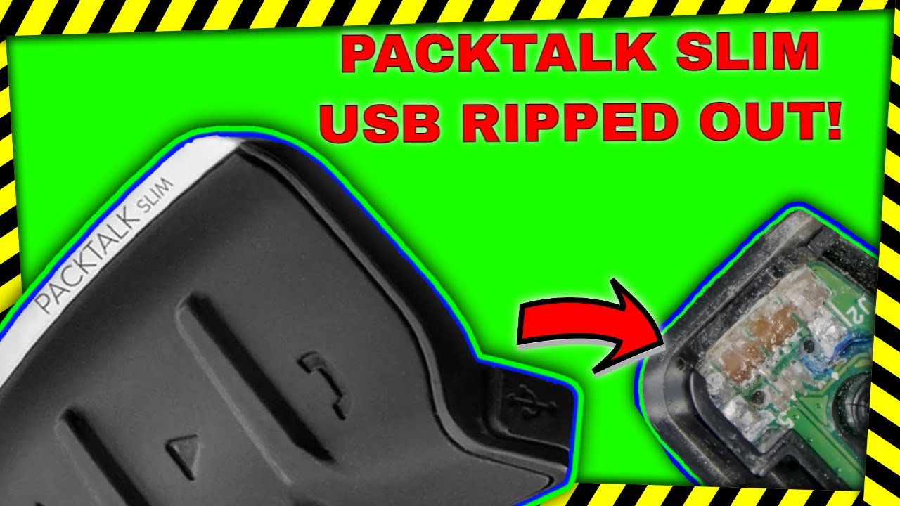 PackTalk Slim Broken USB Port Major Trace Repair