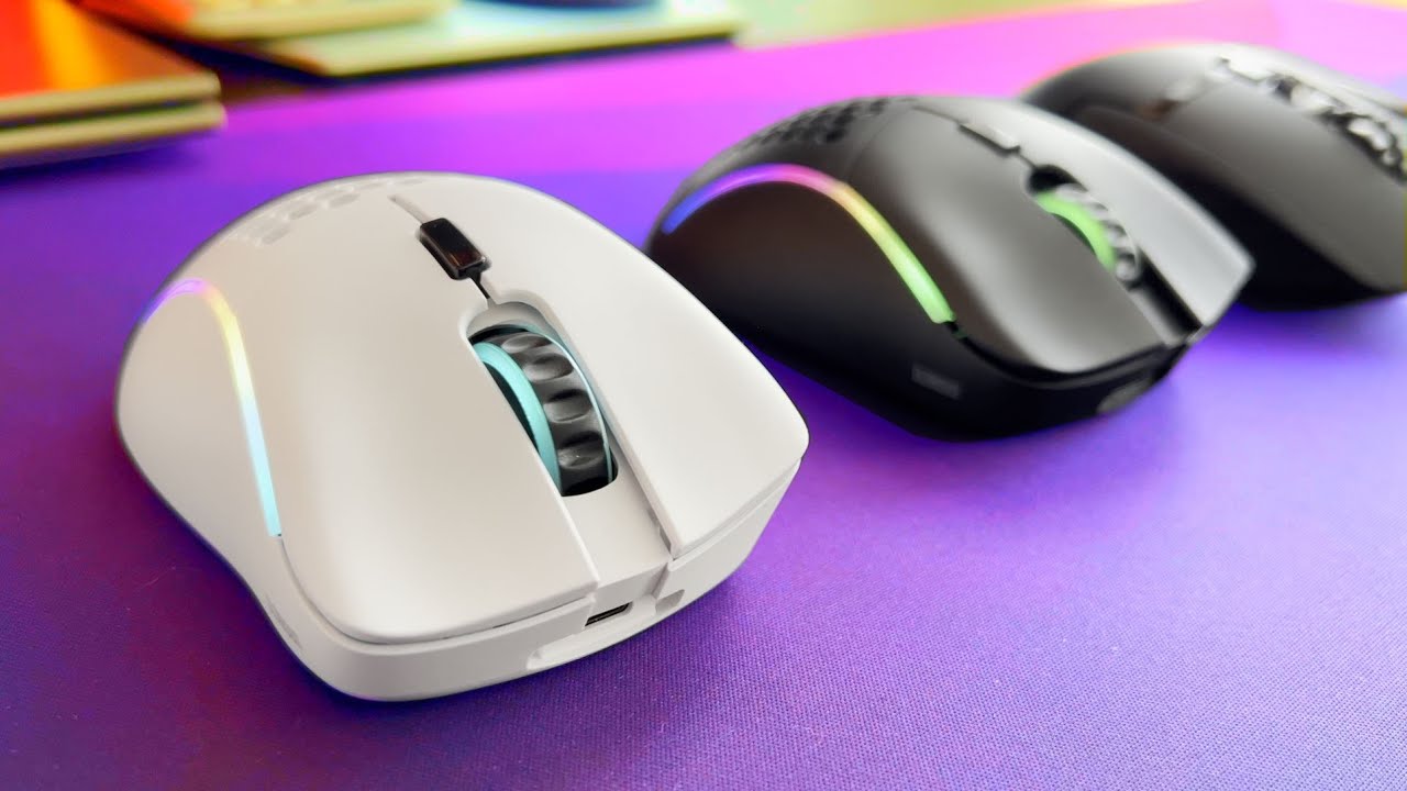 Glorious Model D-  wireless gaming mouse unboxing