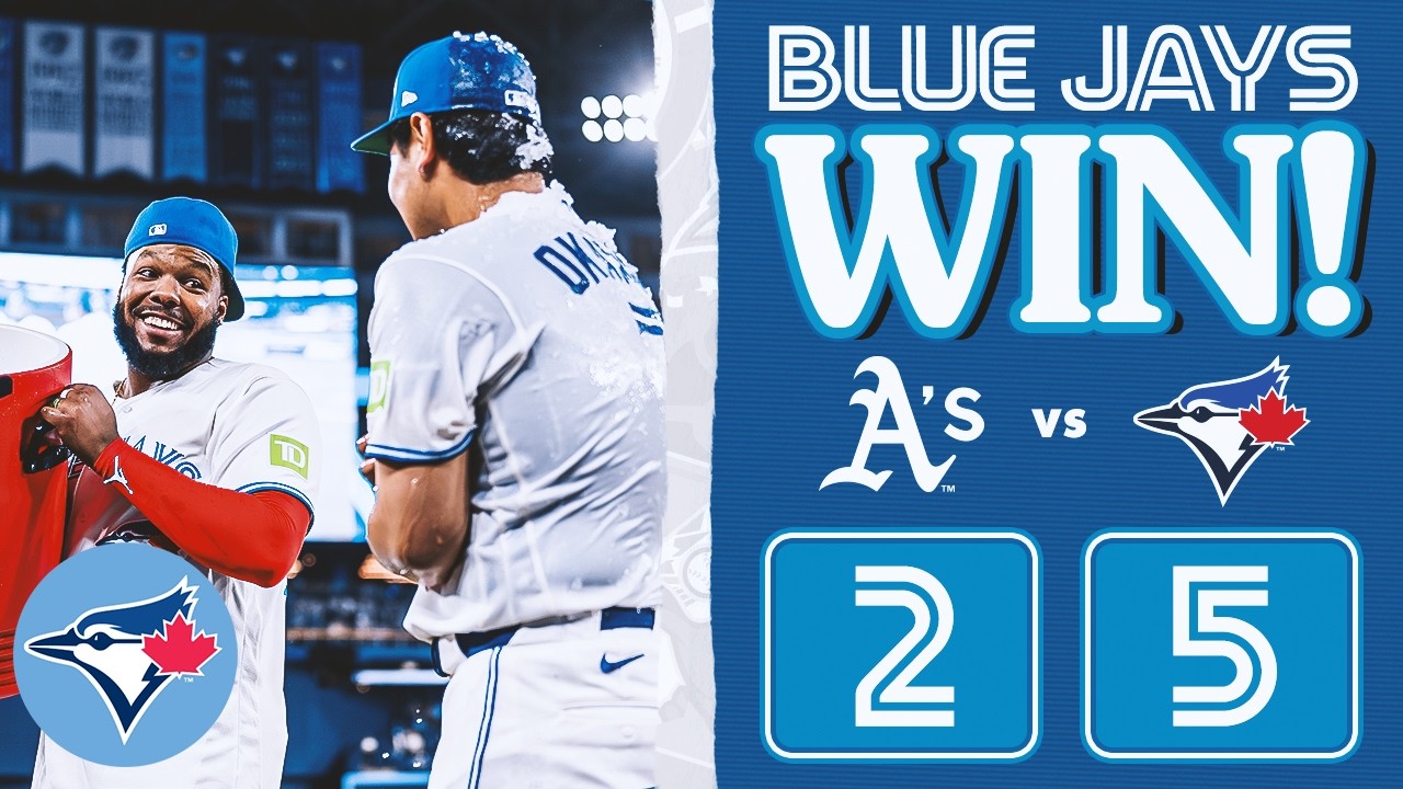 Blue Jays complete Opening Weekend SWEEP of Athletics!