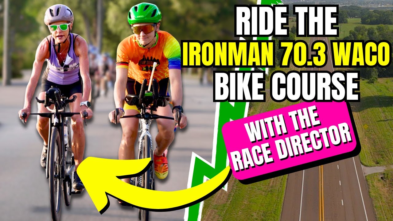 Ironman 70.3 Waco Bike Course Ride-Along with Race Director Nancy Goodnight