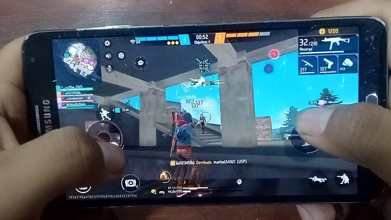 SAMSUNG NOTE 3 - TEST FREE FIRE - SNAPDRAGON 800 - 2025