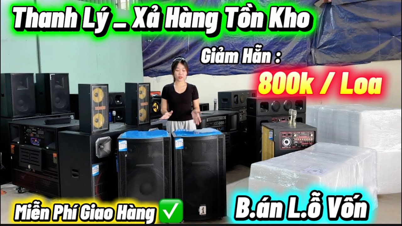 GIẢI CỨU HÀNG TỒN KHO GIÚP E CÁC BÁC ƠI 🔥GIẢM : 800k / LOA🔥LOA CÔNG SUẤT LỚN 🔥ÂM THANH ĐỈNH CAO#loa