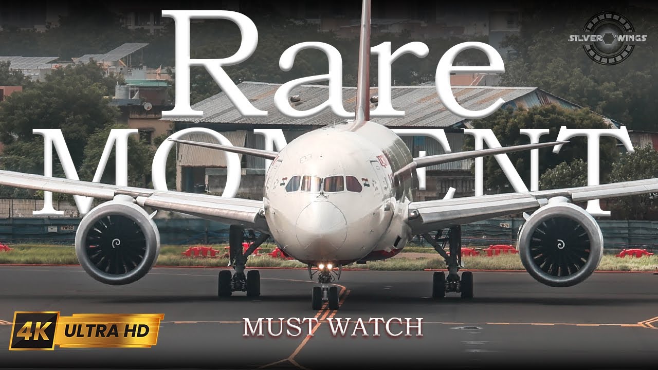 Ahmedabad Airport | Rare Moment | Air India Boeing 787 #planespotting