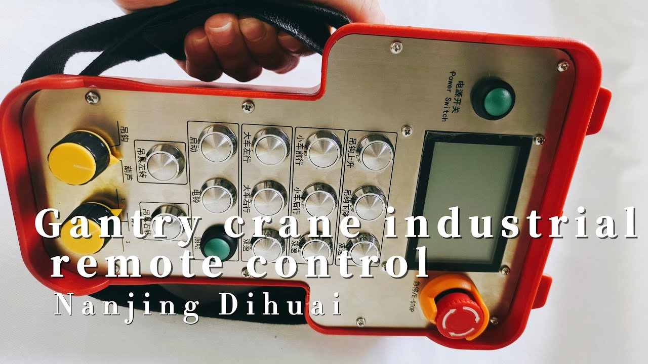 Gantry crane industrial remote control