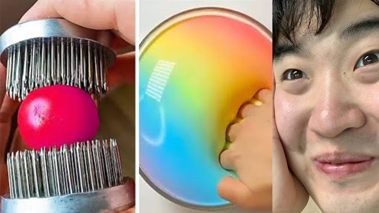 세상에서 가장 신기하고 마음이 편해지는 영상 도전했습니다.