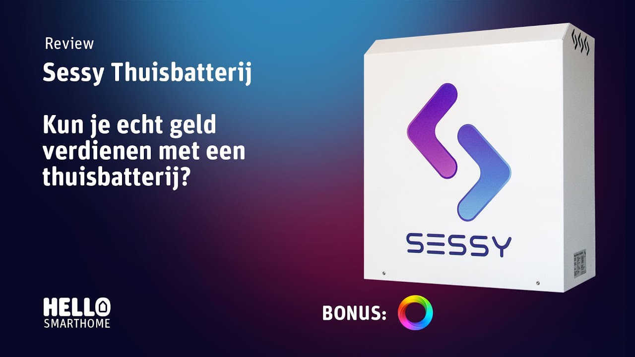 Review Sessy thuisbatterij - Kun je rijk worden?