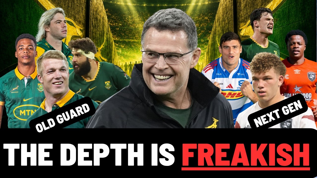 ПОРАЗИТЕЛЬНАЯ ГЛУБИНА СОСТАВА! | ВЕТЕРАНЫ И НОВОЕ ПОКОЛЕНИЕ НА СТАРТЕ ДЛЯ SPRINGBOKS