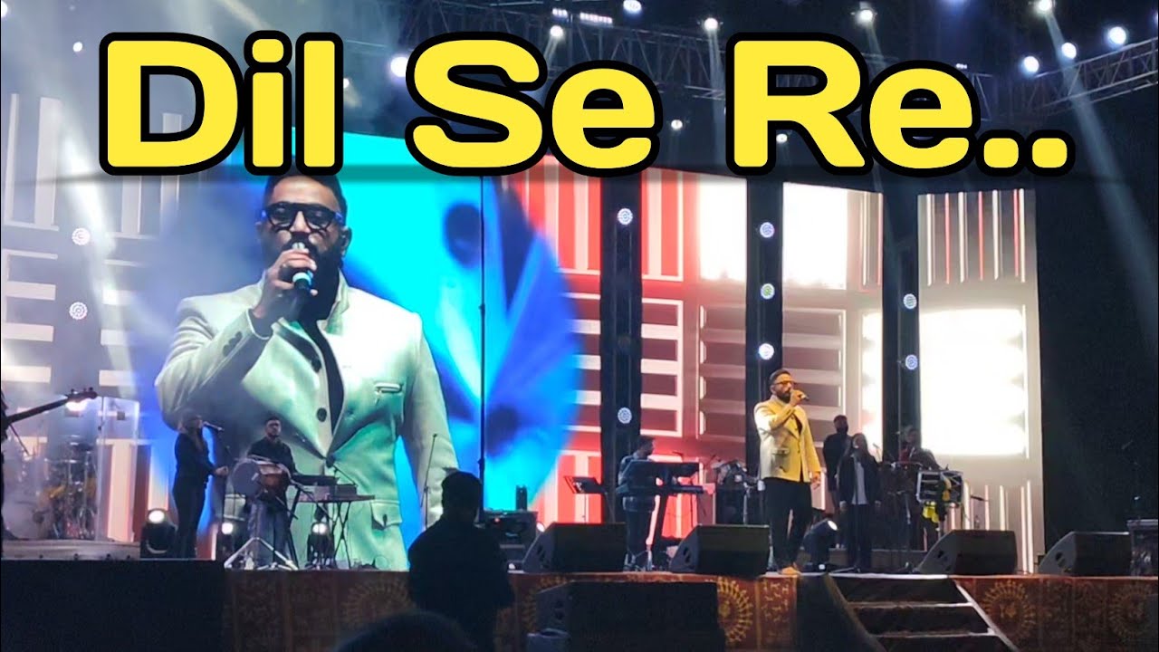 Dil se Re 🎙️ stage Singing performance 🥰 night Program #ridun_munda