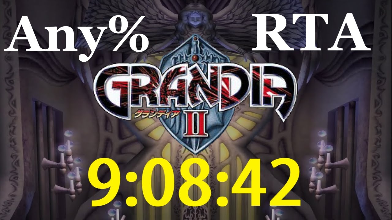Grandia 2 - Any% Speedrun in 9:08:42 [World Record]